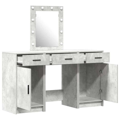 Tavolo da Trucco Grigio 50 x 41 x 135 cm Legno multistrato