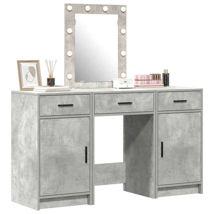 Tavolo da Trucco Grigio 50 x 41 x 135 cm Legno multistrato