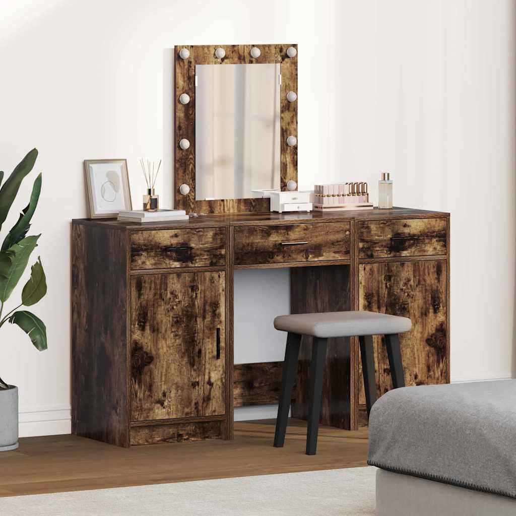 Tavolo da Trucco Marrone 50 x 41 x 135 cm Legno multistrato