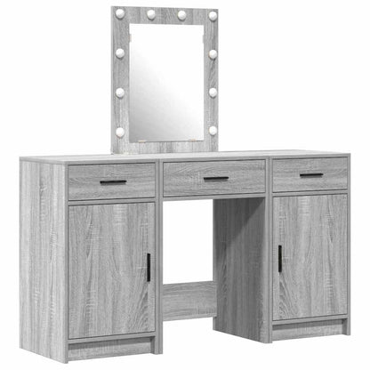 Tavolo da Trucco Grigio 50 x 41 x 135 cm Legno multistrato
