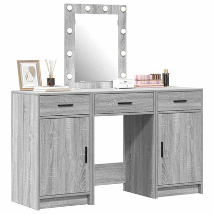 Tavolo da Trucco Grigio 50 x 41 x 135 cm Legno multistrato
