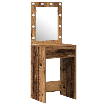 Tavolo da Trucco Marrone 50 x 41 x 135 cm Legno multistrato