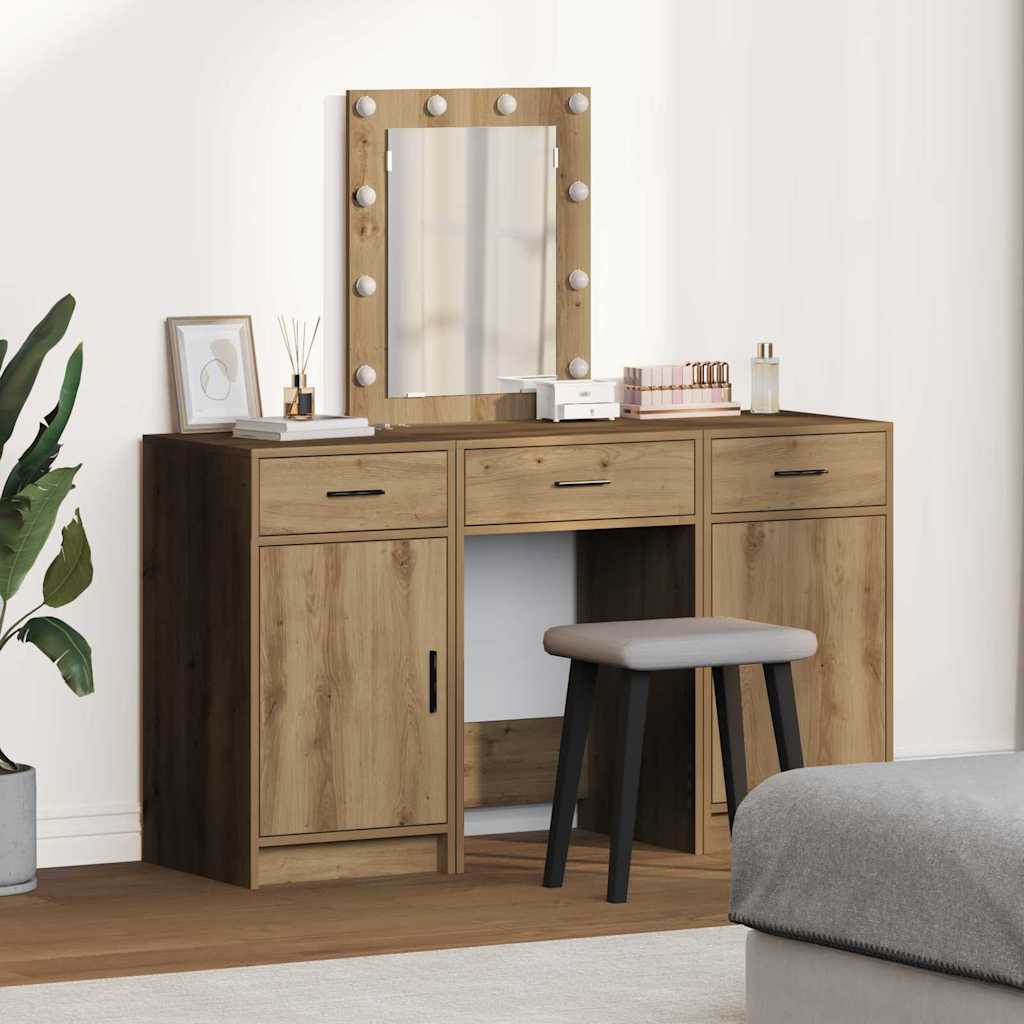 Tavolo da Trucco Marrone 50 x 41 x 135 cm Legno multistrato