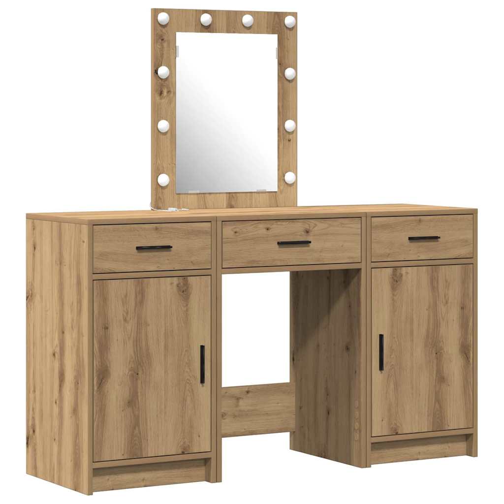 Tavolo da Trucco Marrone 50 x 41 x 135 cm Legno multistrato