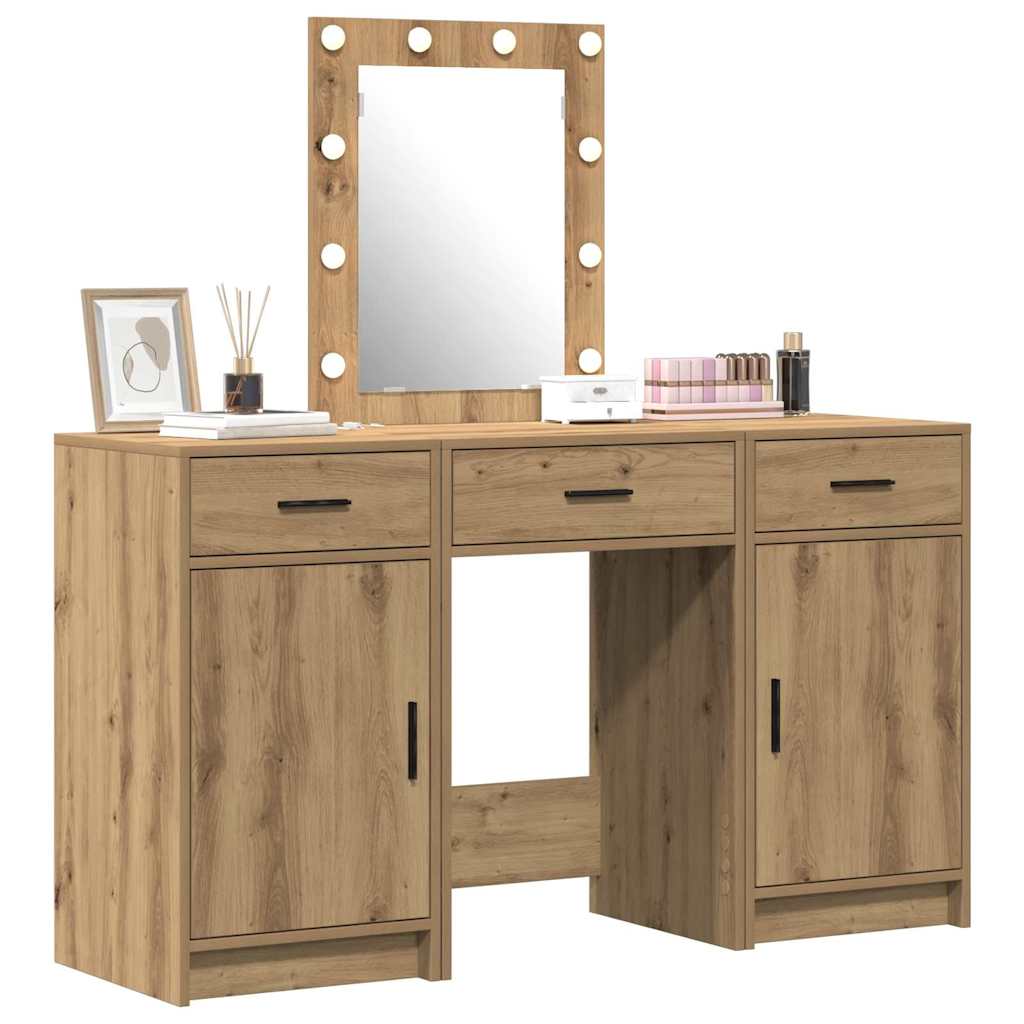 Tavolo da Trucco Marrone 50 x 41 x 135 cm Legno multistrato