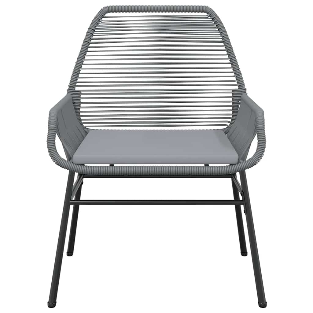 Set da Pranzo da Giardino 5 pz con Cuscini Polyrattan Vetro
