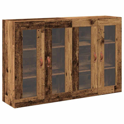 Armadi da Parete 2 pcs Legno vecchio 69,5 x 34 x 90 cm