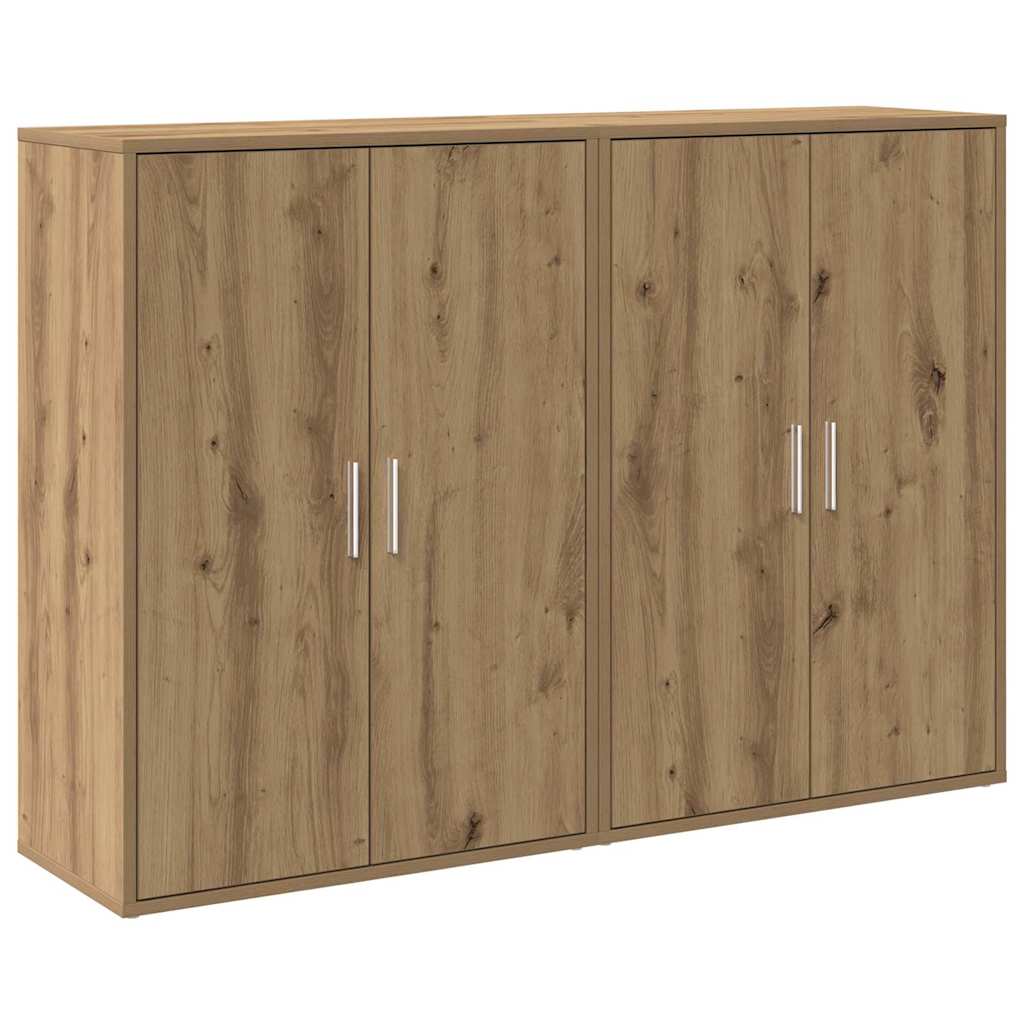 Credenza 2 pcs Rovere artigianale 60 x 31 x 84 cm
