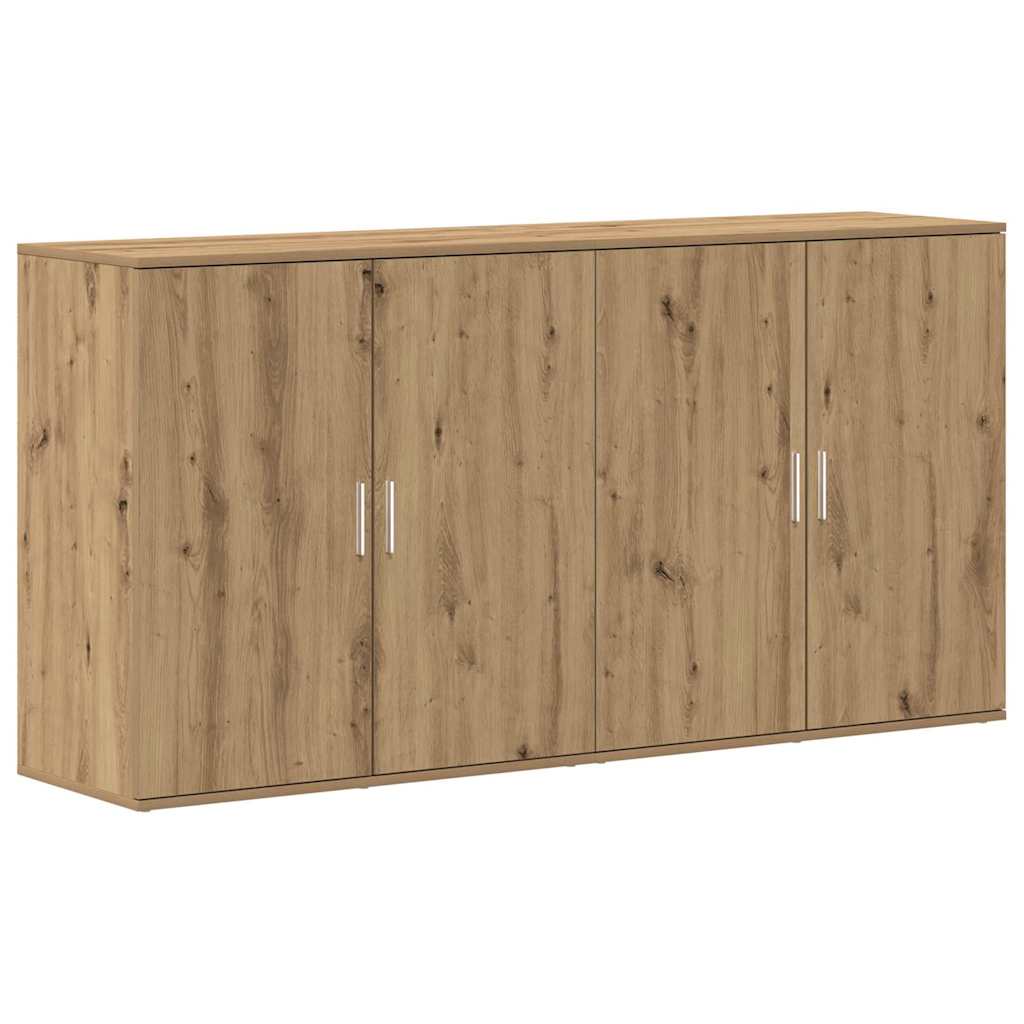 Credenza 2 pcs Rovere artigianale 79 x 38 x 80 cm