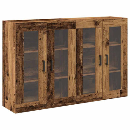 Armadi da Parete 2 pcs Legno vecchio 69,5 x 34 x 90 cm