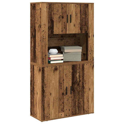 Credenza Legno vecchio 80 x 33 x 150 cm Legno multistrato