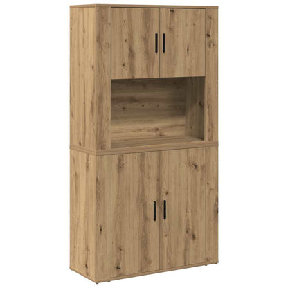 Credenza Rovere artigianale 80 x 33 x 150 cm Legno multistrato
