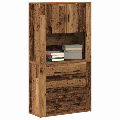 Credenza Legno vecchio 80 x 33 x 150 cm Legno multistrato