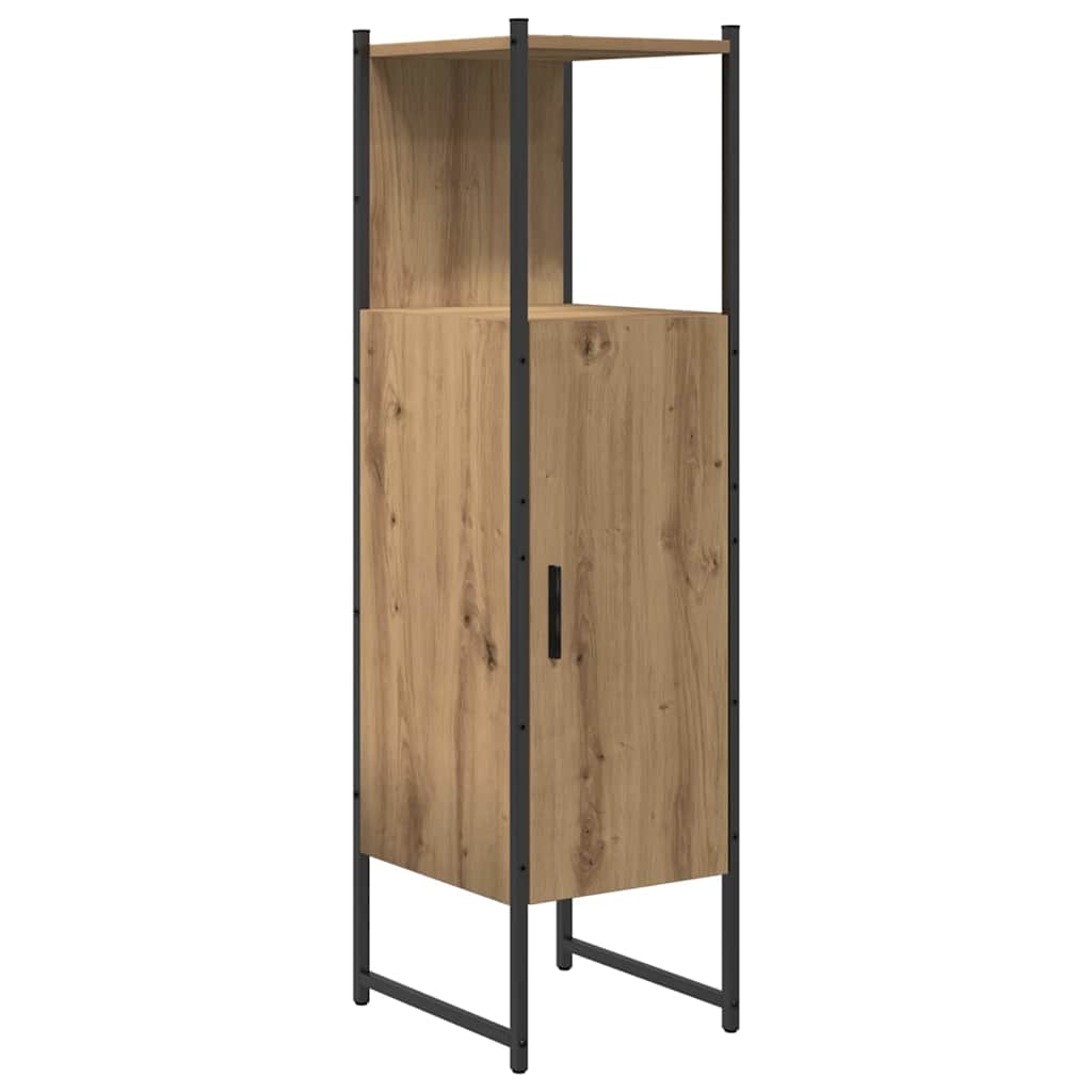 Set di mobili per il bagno 4 pcs Marrone 33 x 33 x 185.5 cm