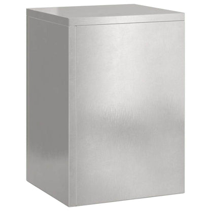 Supporto per piante 2 pcs Argento 24 x 24 x 35 cm