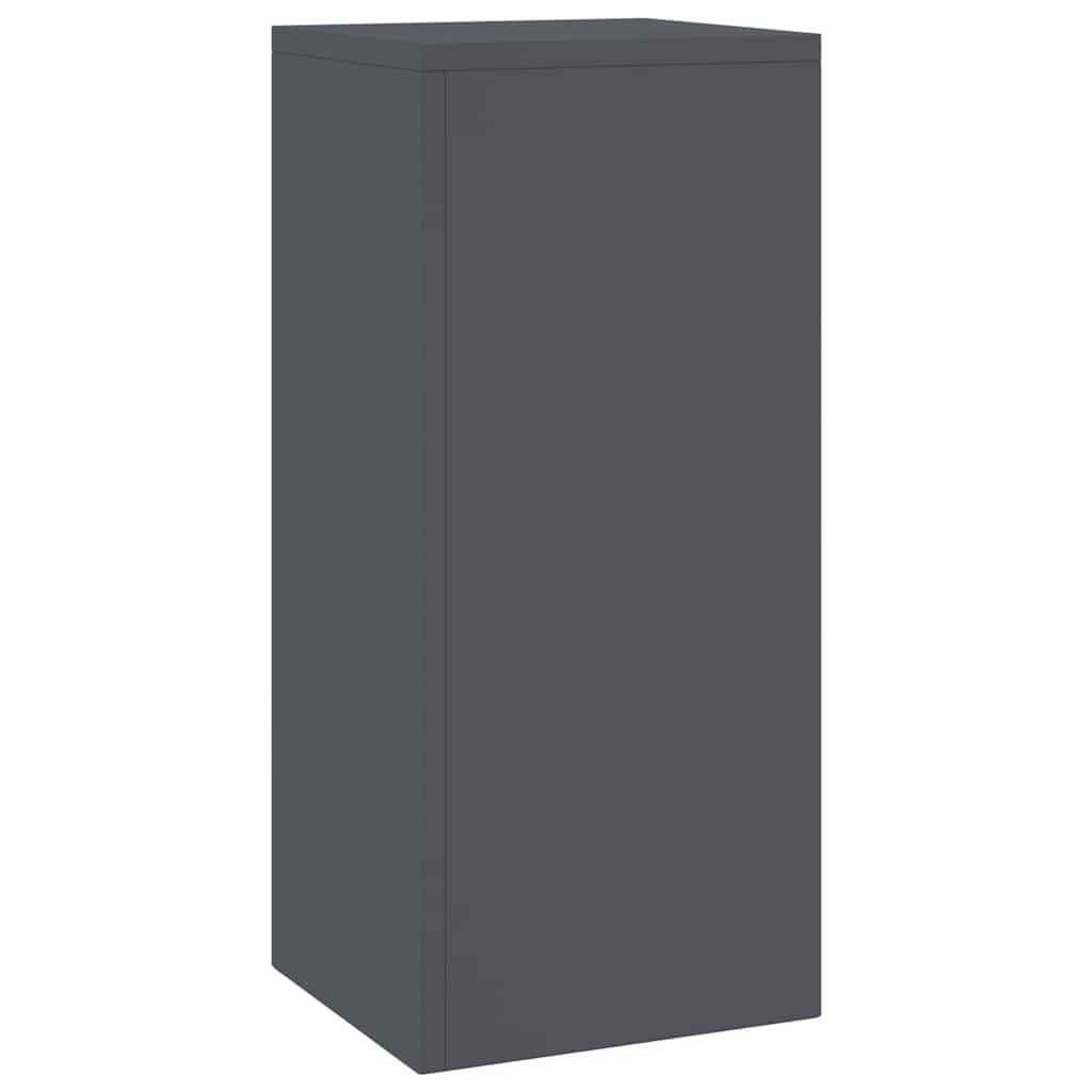 Supporto per piante 2 pcs Antracite 24 x 24 x 55 cm Acciaio