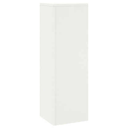 Supporto per piante 2 pcs Bianco 24 x 24 x 75 cm Acciaio