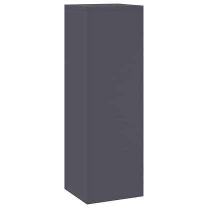 Supporto per piante 2 pcs Antracite 24 x 24 x 75 cm Acciaio