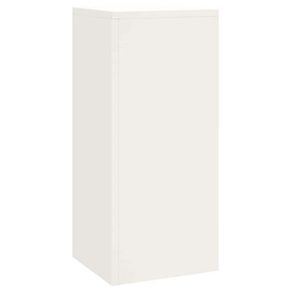 Supporto per piante 3 pcs Bianco Acciaio