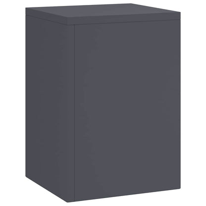 Supporto per piante 3 pcs Antracite Acciaio