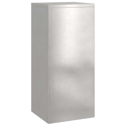 Supporto per piante 3 pcs Argento Acciaio inossidabile