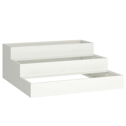 Vaso da giardino Bianco 90 x 90 x 35 cm