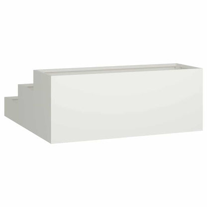 Vaso da giardino Bianco 90 x 90 x 35 cm