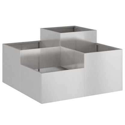 Vaso da giardino Ruggine 80 x 80 x 48 cm
