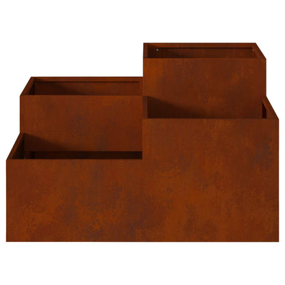 Vaso da giardino Ruggine 100 x 100 x 48 cm