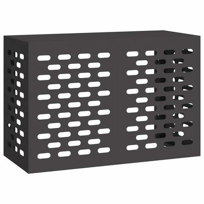 Copertura per condizionatore d'aria Nero 90 x 40 x 60 cm