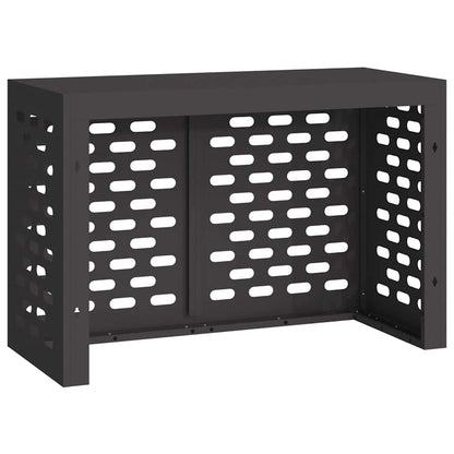 Copertura per condizionatore d'aria Nero 90 x 40 x 60 cm