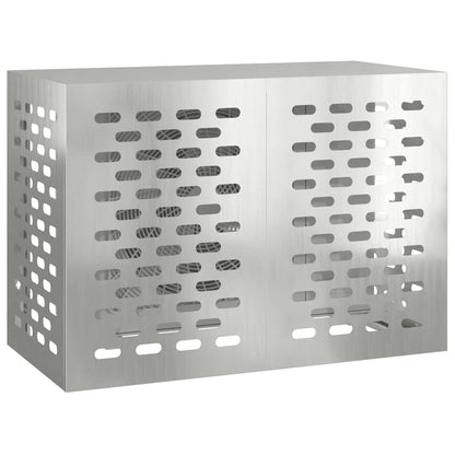 Copertura per condizionatore d'aria Argento 100 x 50 x 70 cm
