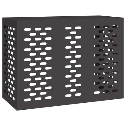 Copertura per condizionatore d'aria Nero 110 x 50 x 80 cm