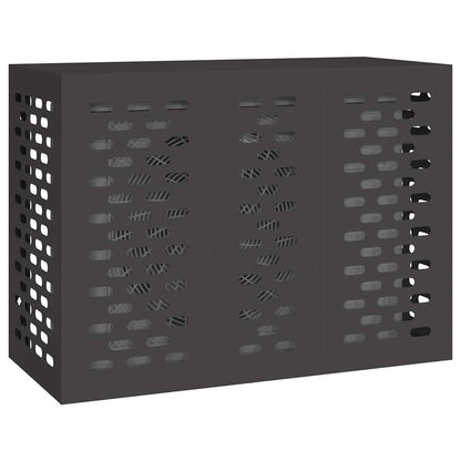Copertura per condizionatore d'aria Nero 110 x 50 x 80 cm