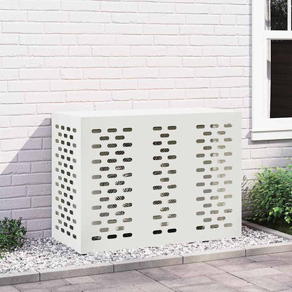 Copertura per condizionatore d'aria Bianco 110 x 50 x 80 cm