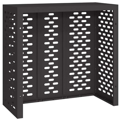 Copertura per condizionatore d'aria Nero 110 x 50 x 105 cm