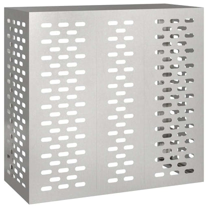 Copertura per condizionatore d'aria Argento 110 x 50 x 105 cm
