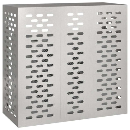 Copertura per condizionatore d'aria Argento 110 x 50 x 105 cm