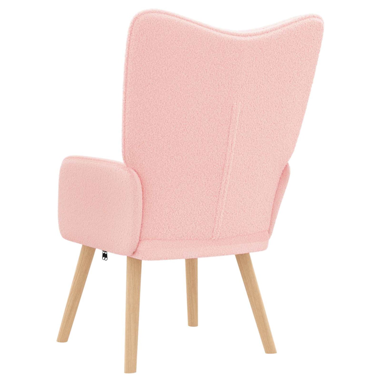 poltrona Rosa 62 x 67 x 95,5 cm Tessuto Sherpa
