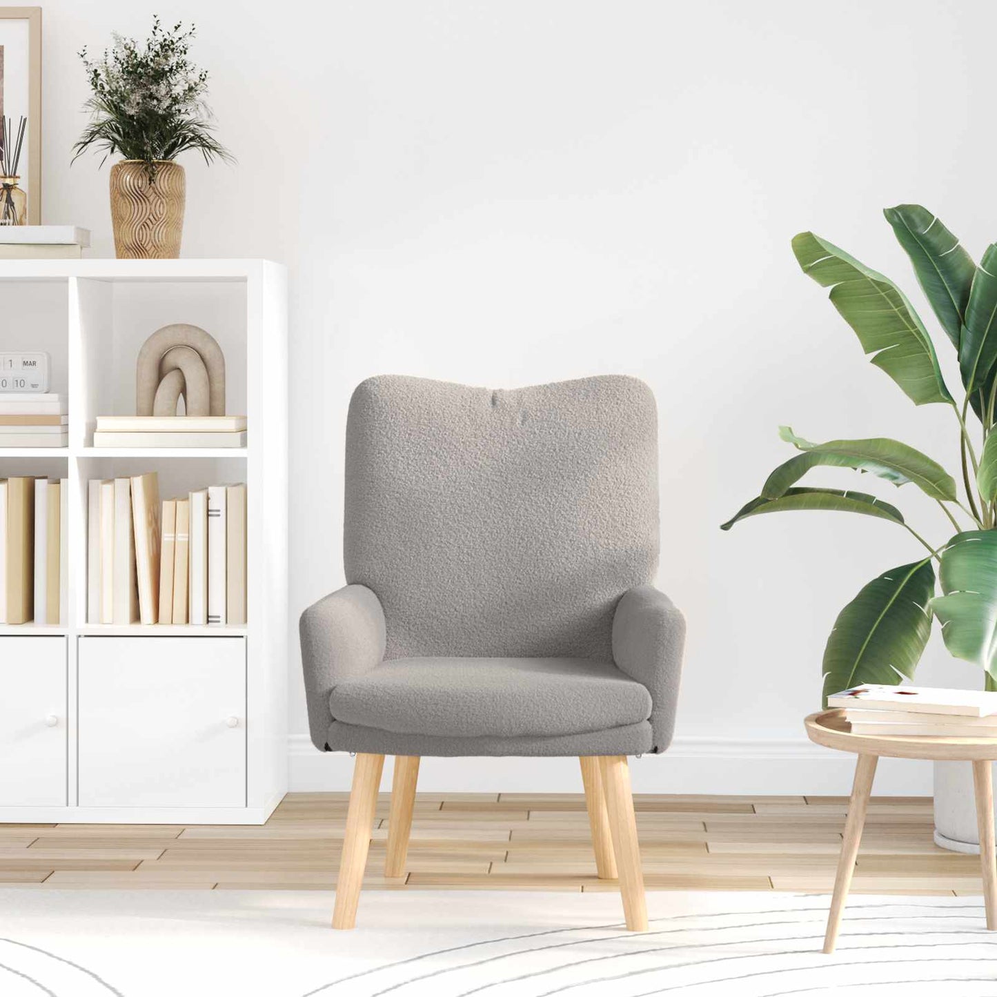 poltrona Grigio chiaro 63 x 67 x 94 cm