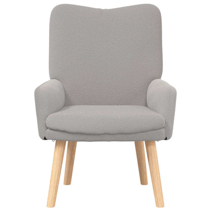 poltrona Grigio chiaro 63 x 67 x 94 cm
