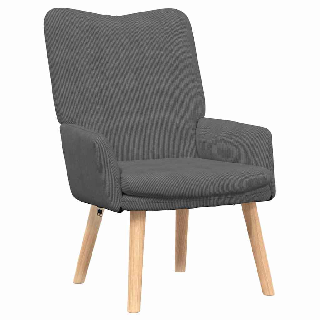 poltrona Grigio scuro 63 x 67 x 94 cm Tessuto