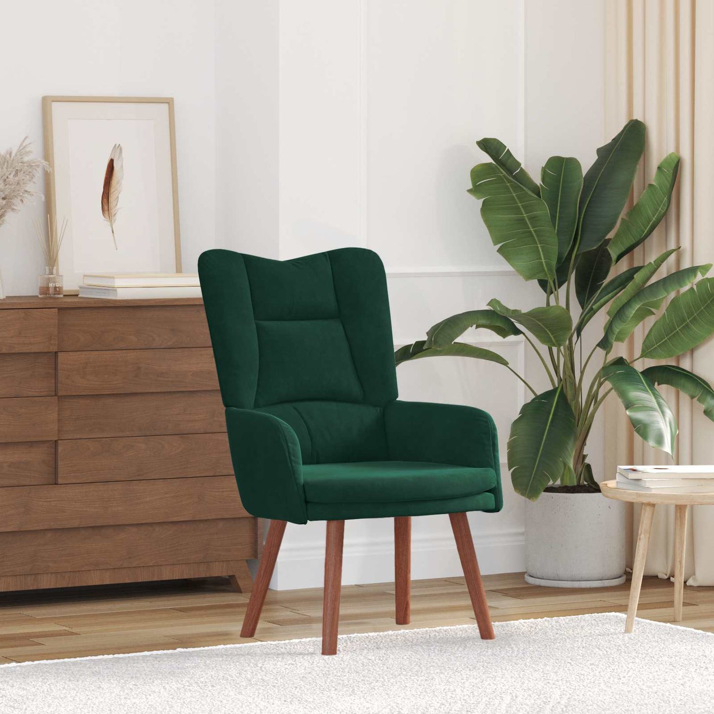 poltrona Verde Scuro 63 x 67 x 94 cm Velluto