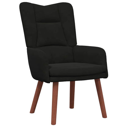 poltrona Nero 63 x 67 x 94 cm Velluto