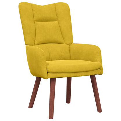 poltrona Giallo 63 x 67 x 94 cm Velluto