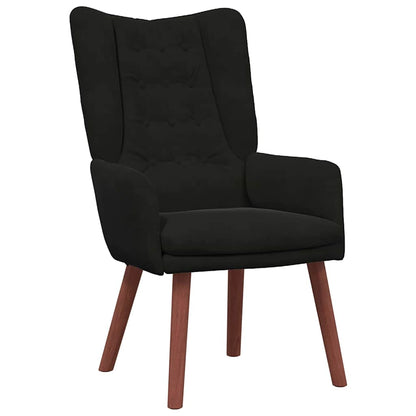 poltrona Nero 63 x 67 x 94 cm Velluto