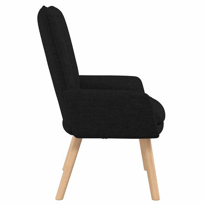 poltrona Nero 63 x 67 x 94 cm Tessuto e compensato