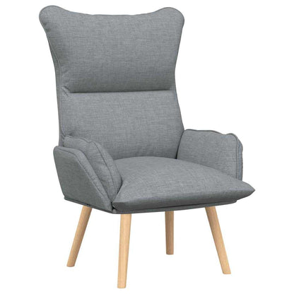 poltrona Grigio chiaro 69 x 74 x 93 cm Tessuto e compensato
