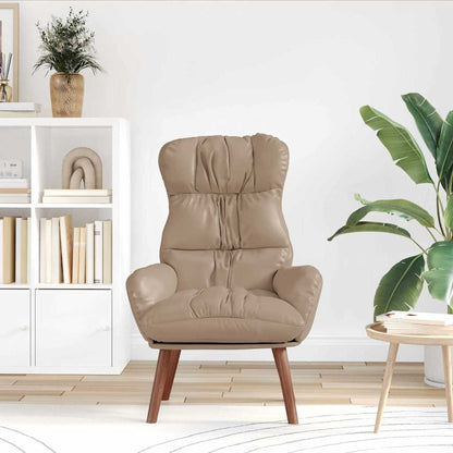 poltrona Cappuccino 69 x 74 x 93 cm Pelle Artificiale