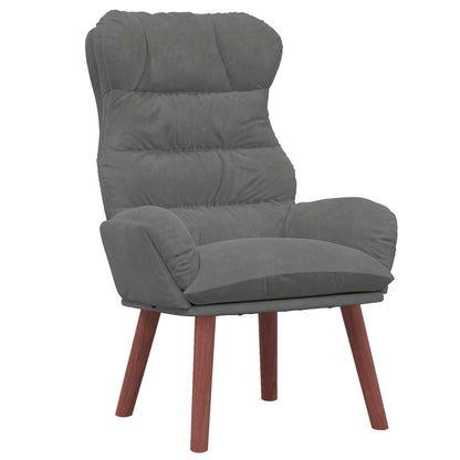 poltrona Grigio scuro 69 x 74 x 93 cm Velluto